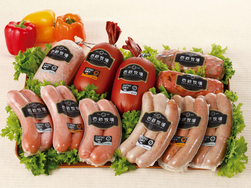 壱岐牛で作ったソーセージ
